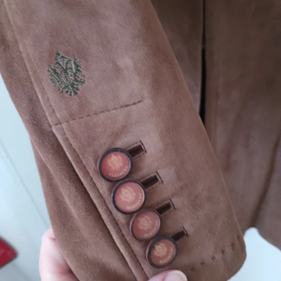 Lambskin Suede Midi Coat By HABSBURG 6 - Picture 8 of 11